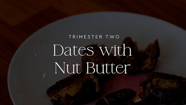 Dates with Nut Butter