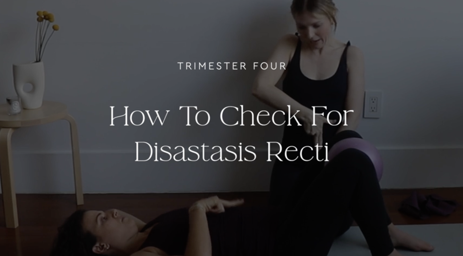 How to check for diastasis recti