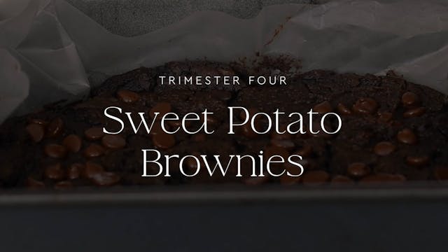 Sweet Potato Brownies