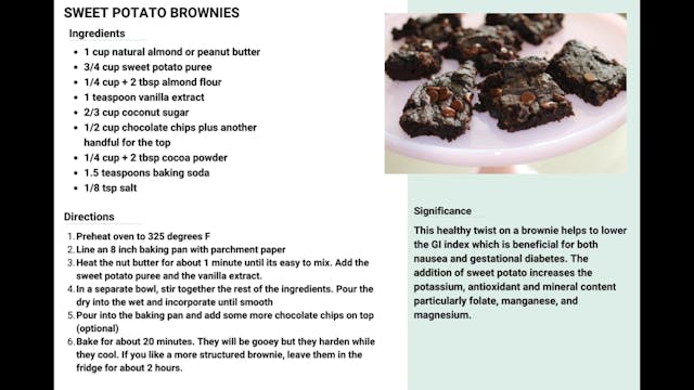 Sweet Potato Brownies