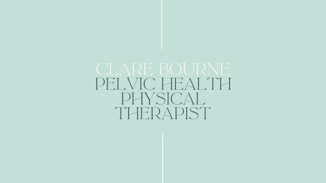 Clare Bourne - Pelvic Floor Physical ...