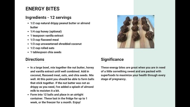 Energy Bites