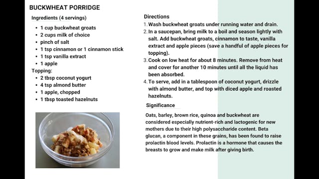 Buckwheat Porridge