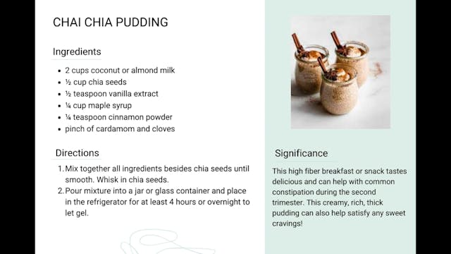 Chai Chia Pudding