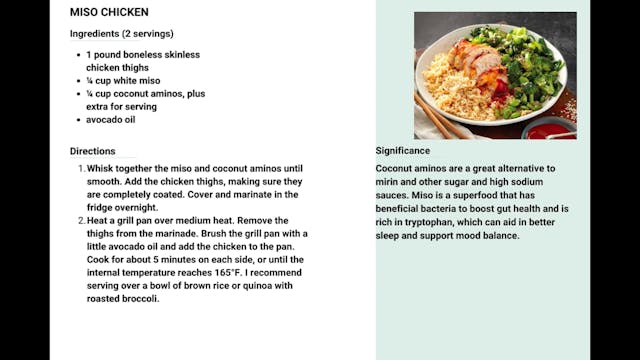 Miso Chicken