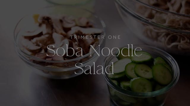 Soba Noodle Salad