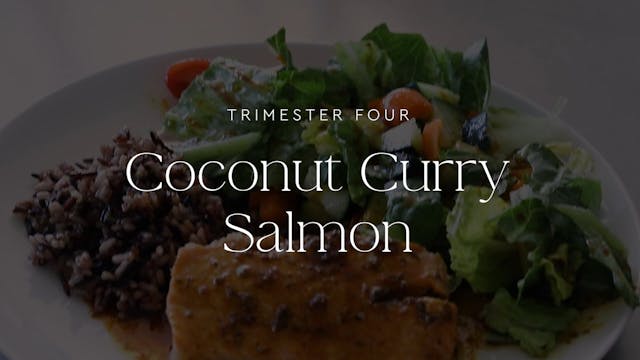 Coconut Curry Salmon