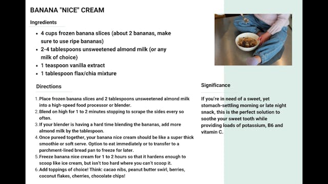 Banana "Nice" Cream