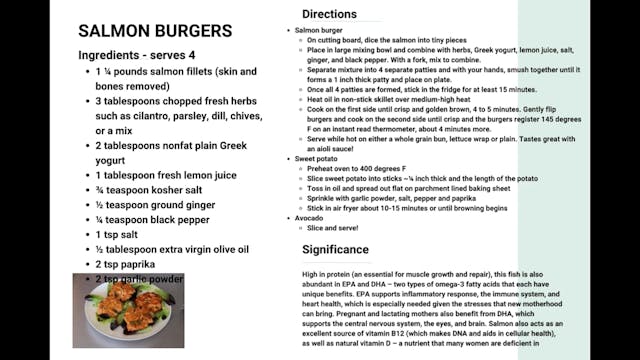 Salmon Burgers