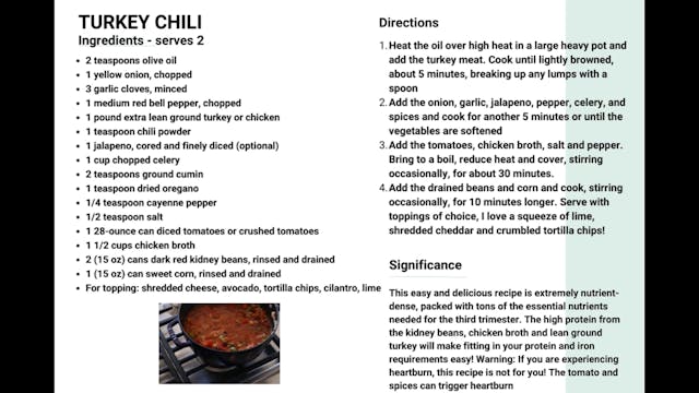 Turkey Chili