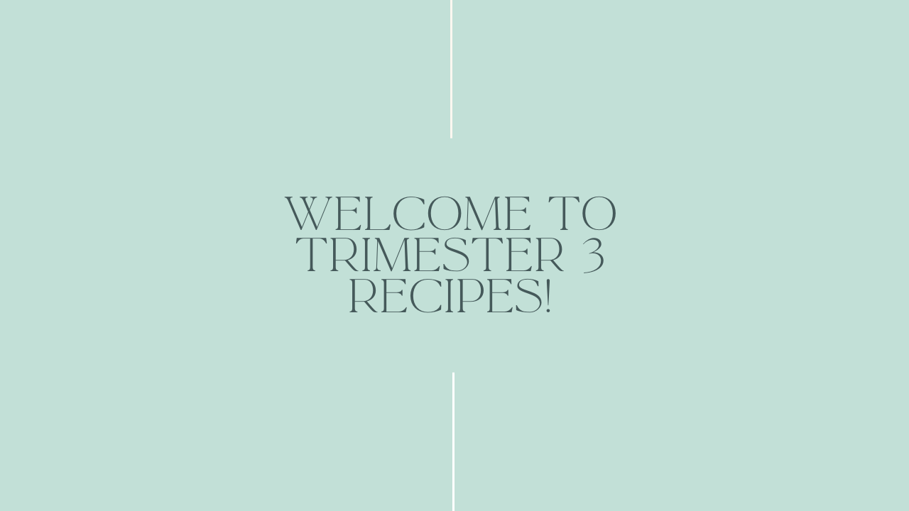 Introduction to Trimester 3