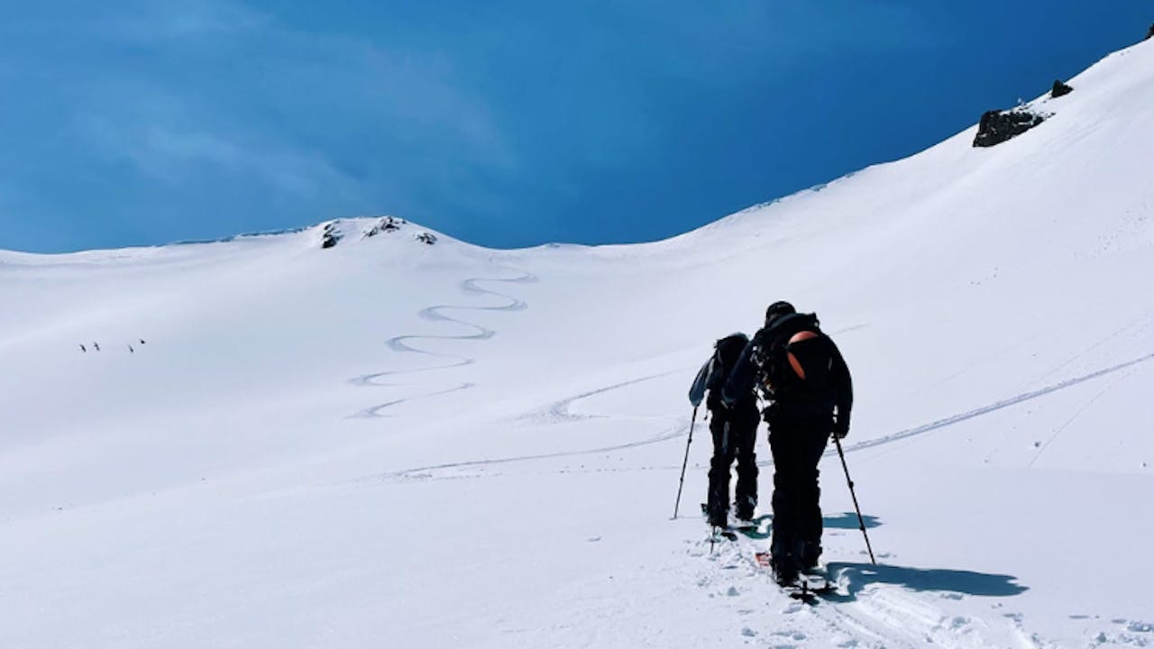 Uphill Skiing