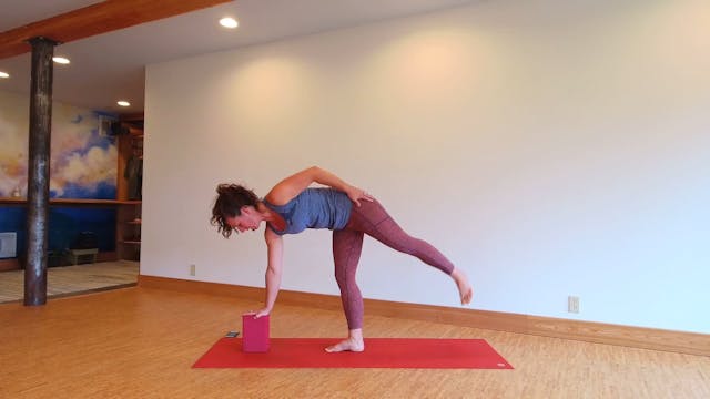 Tips for Hips in Warrior 2, Triangle,...