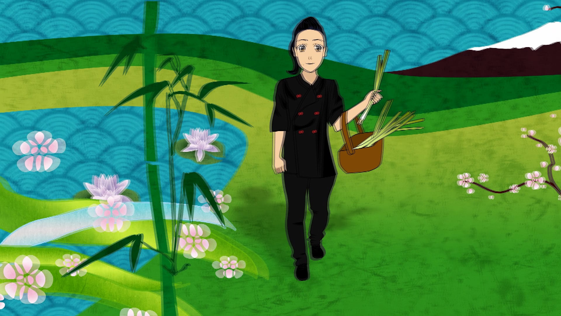 Sachie's Kitchen - S1.E5 Fast Food, Fast Trains ( Tokyo_