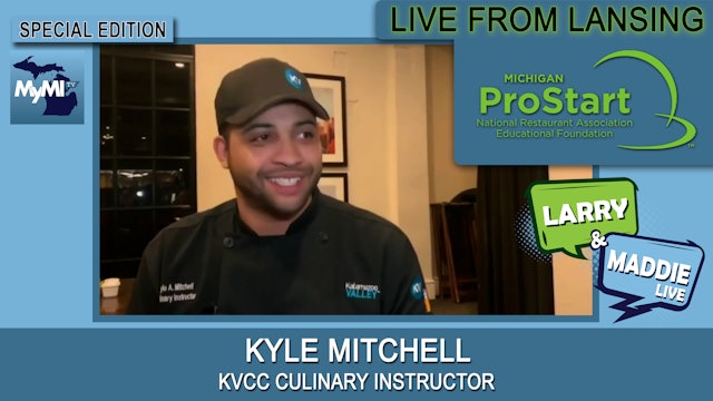 Culinary Instructor Kyle Mitchell - LIVE from ProStart Michigan Invitational