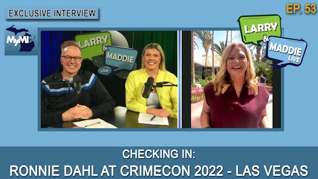 Ronnie Dahl Checks In from CrimeCon 2...