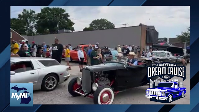 Checking in with Street Reporter, Adam Lucacel - The 2022 Woodward Dream Cruise