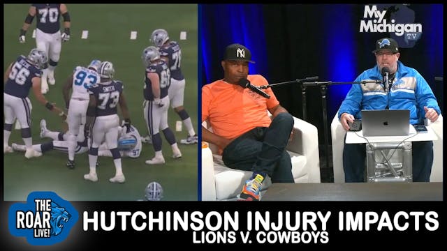 Hutchinson Injury During Week 6 Dalla...