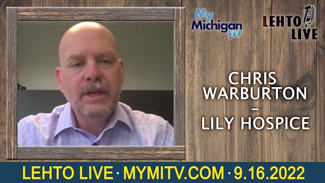 Chris Warburton Lily Hospice in Troy,...