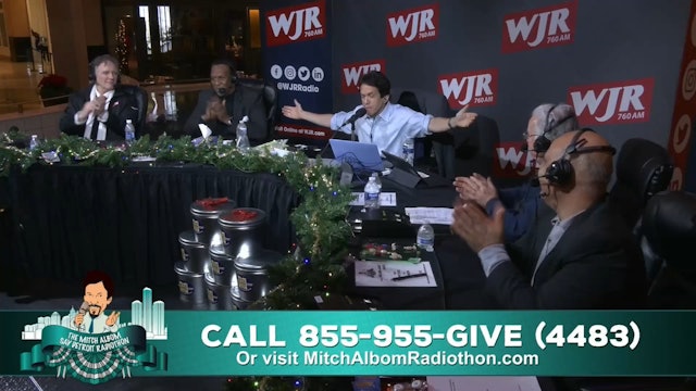 The Final Tally - The 11th Mitch Albom Radiothon - LIVE from Troy, MI
