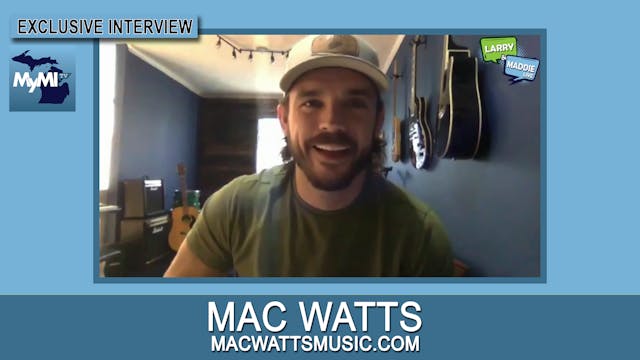 Singer/Songwriter Mac Watts - Larry &...
