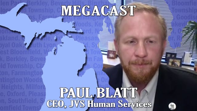 Paul Blatt, CEO of JVS Human Services...