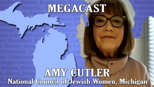 President of National Council of Jewish Women in MI, Amy Cutler