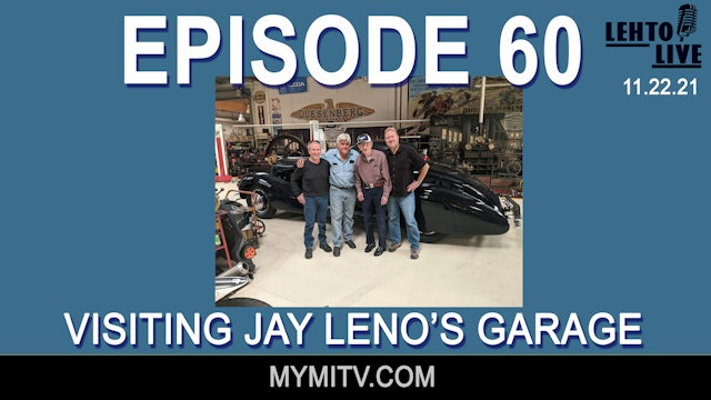 Visiting Jay Leno's Garage - Lehto Live
