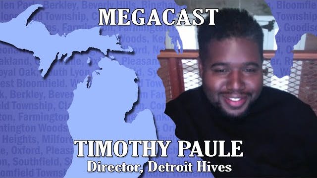 Detroit Hives' Director Timothy Paule...