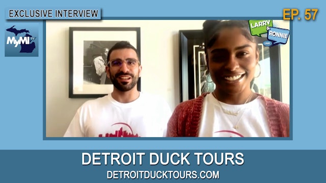 Detroit Duck Tours - Larry & Ronnie LIVE