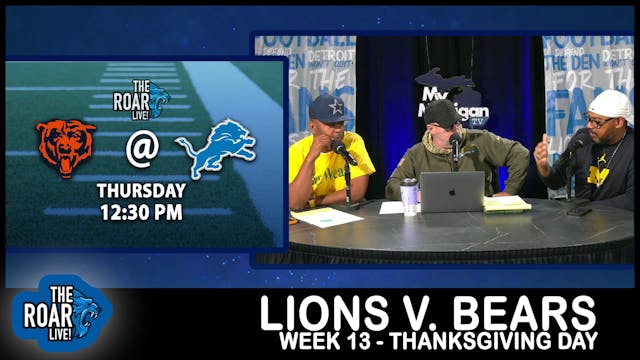 Thanksgiving Preview - Detroit Lions ...