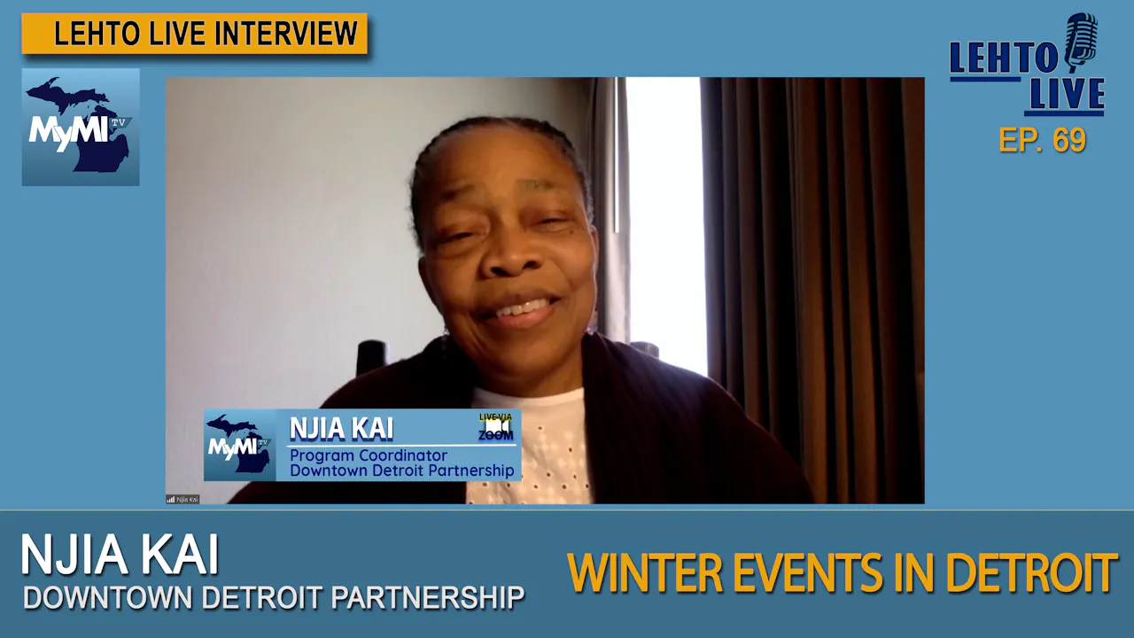 Winter Events Check-In - Downtown Detroit Partnership - Njia Kai - Lehto  Live - Lehto Live - My Michigan TV