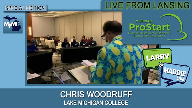 Chris Woodruff, Lake Michigan College - LIVE from ProStart Michigan Invitational