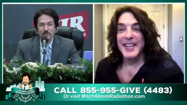 Paul Stanley at the 11th Annual Mitch Albom Radiothon - LIVE from Troy, MI