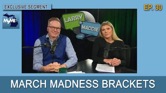 Talking March Madness Brackets - Larr...
