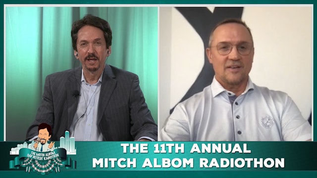 Steve Yzerman at the 11th Annual Mitch Albom Radiothon - LIVE from Troy, MI