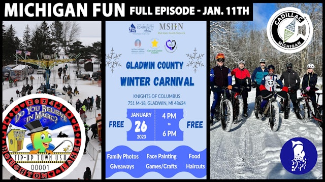 Michigan FUN- Tip-Up Town USA - Gladwin Winter Carnival - Winter in Cadillac, MI