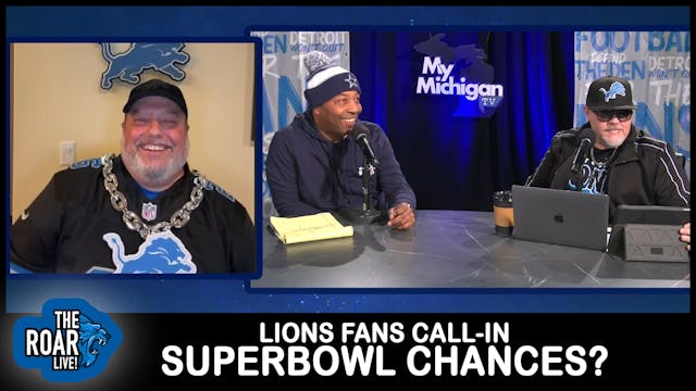 Fans Talk Detroit Lions Superbowl Cha...