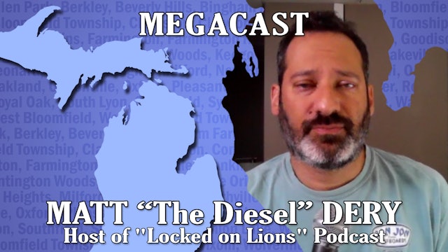 Detroit Lions Podcaster Previews NFL Football Season | Megacast
