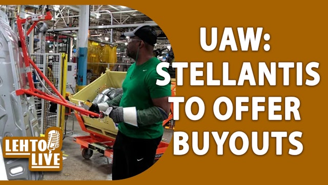 UAW: Stellantis will offer buyouts to cut hourly workforce by 3,500