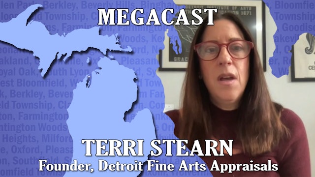 Founder of Detroit Fine Arts Appraisals Terri Stearn & Art Evaluation