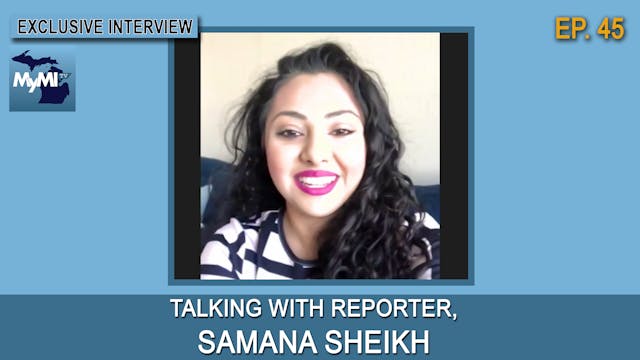 Talking with Reporter, Samana Sheikh ...