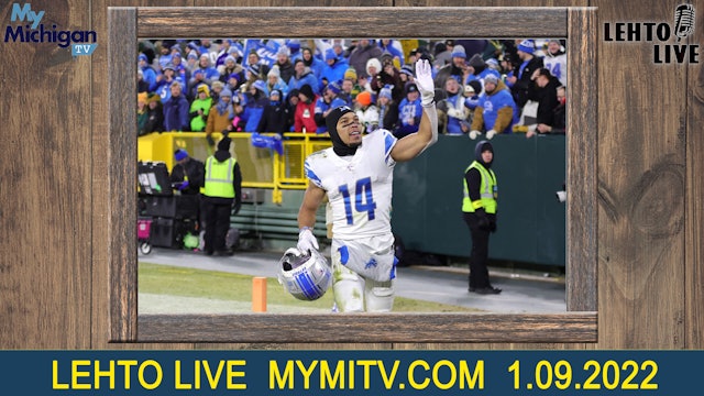 Lions Win Last Game,  But No Playoffs - Lehto Live - Jan. 9th