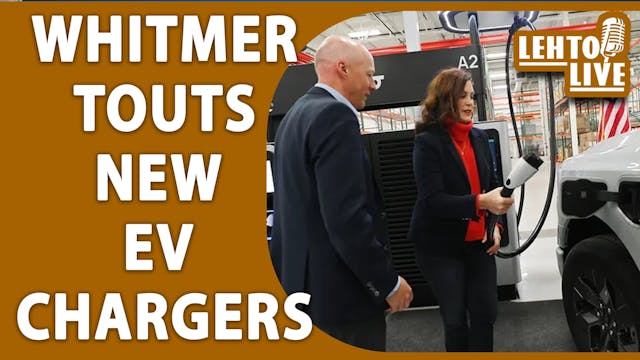 Whitmer touts new EV chargers to be b...