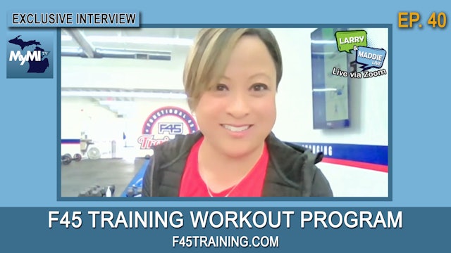 F-45 Training Workout Program - Larry & Maddie LIVE