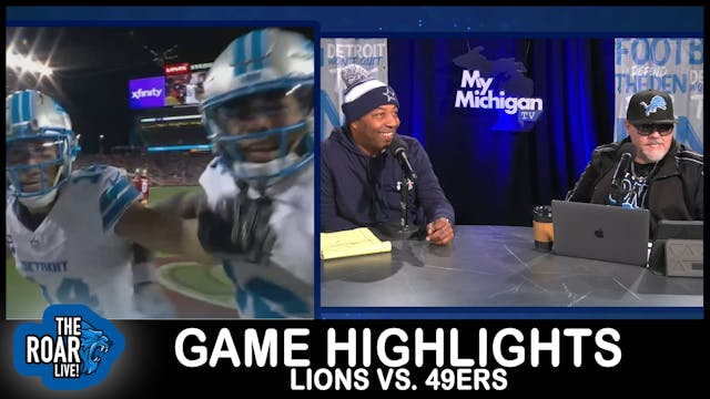 Game Highlights - Detroit Lions at Sa...