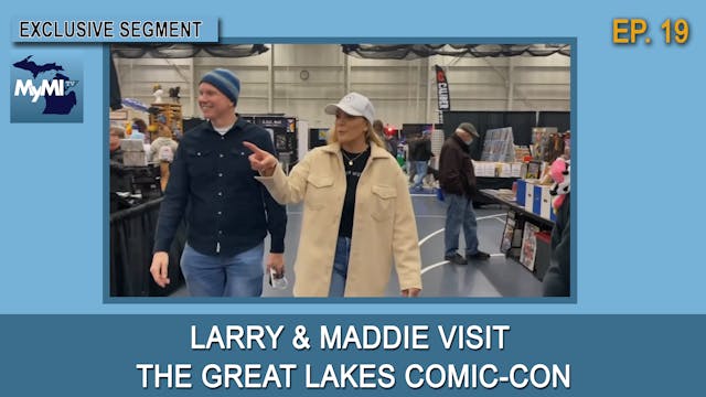 Trip to Great Lakes Comic Con - Larry...