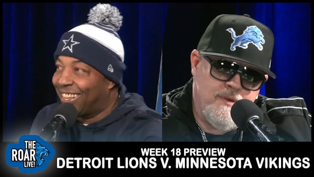 Week 18 Preview: Detroit Lions vs. Mi...