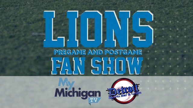 The Detroit Lions Fan Show on My Michigan TV - Pregame and Postgame Coverage