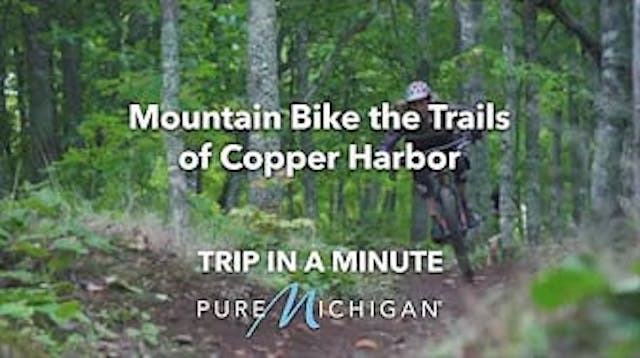 Mountain Bike in Copper Harbor  Trip ...